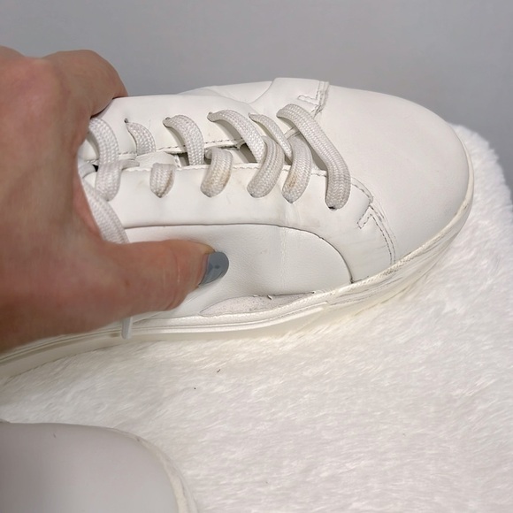 Zara lace up white unisex sneaker size W9.5 or M8 EU41 - Picture 16 of 16